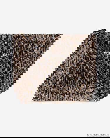 Taška cez rameno WACKO MARIA Speak Easy Leopard Print Mesh Shoulder Bag Hnedá | 25SS-WMA-BG04 BEIGE, 2