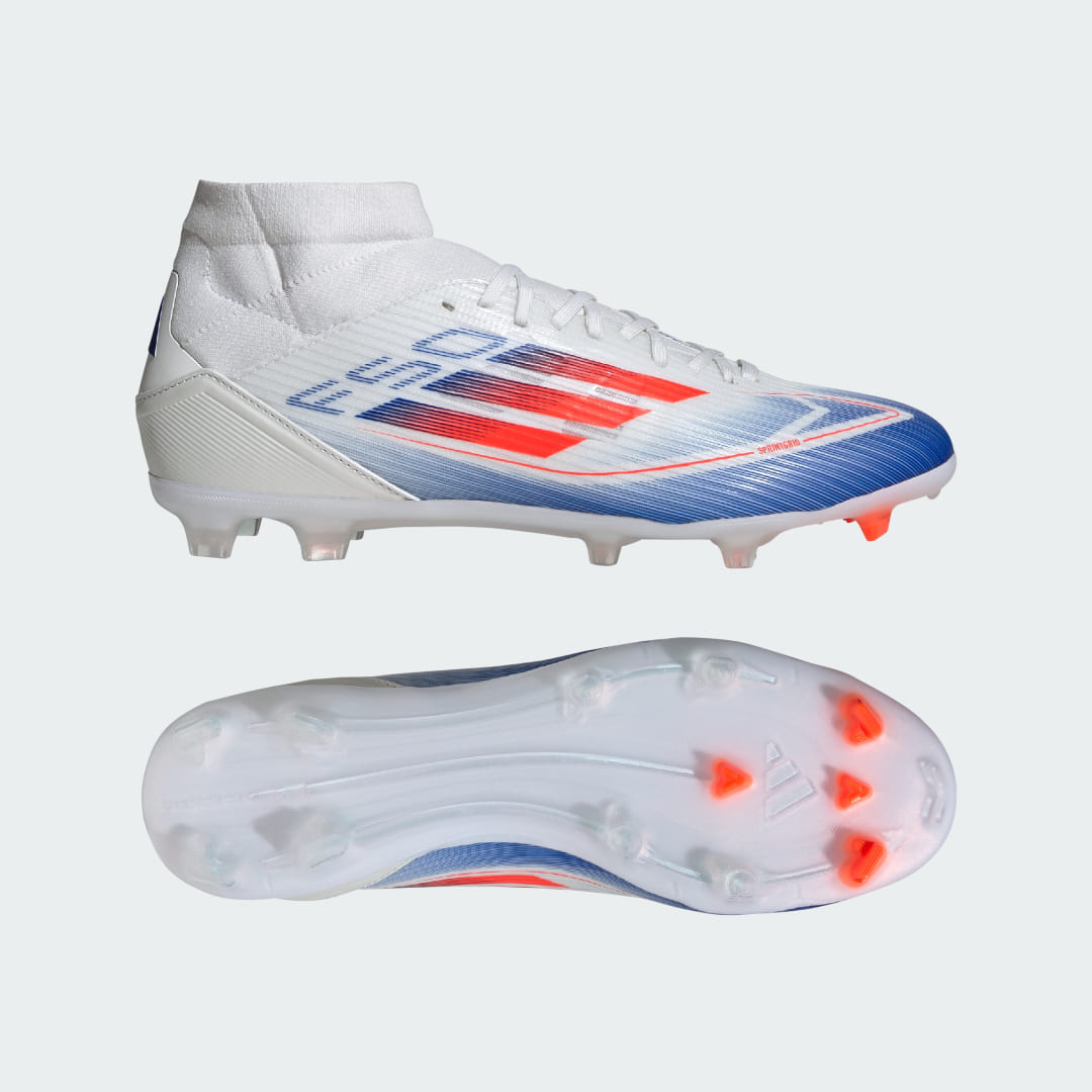 Tenisky a topánky adidas Performance F50 League Mid-Cut Firm/Multi-Ground Biela | JH8234, 0
