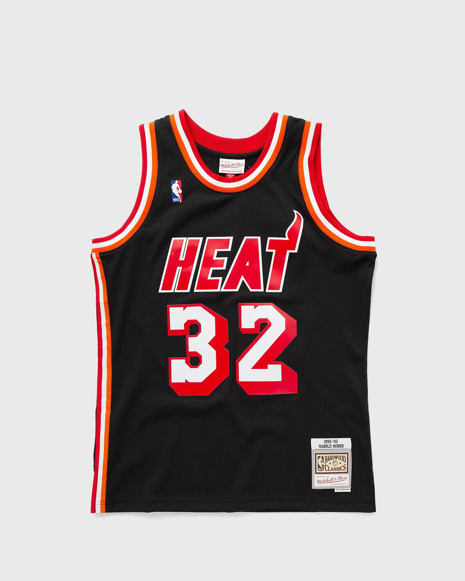 NBA DARK JERSEY MIAMI HEAT 1992-93 HAROLD MINER #32