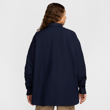 Košeľa Nike Nike Club Oxford Loose Fit Long Sleeve Shirt Navy | HM9590-451, 3