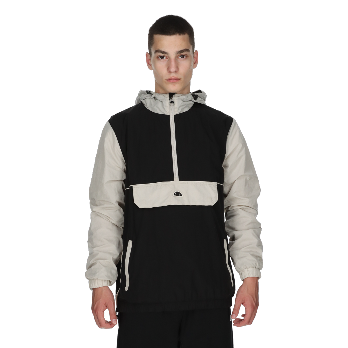 Vetrovka Ellesse Ellesse Men's Hooded Anorak Jacket Čierna | ELA253M531-01, 0