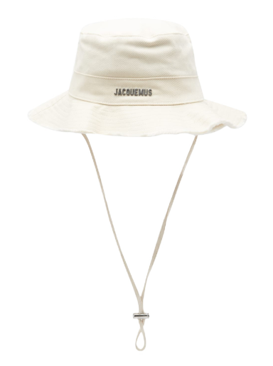 Klobúk Jacquemus Le Bob Artichaut Bucket Hat Biela | 22E213AC002-5001-110