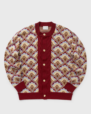 Sveter Drôle de Monsieur Drole de Monsieur Le Tapisserie Cardigan Červená | G-CA134-WO021-RD, 0