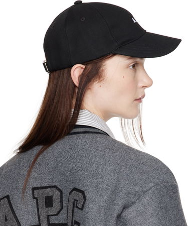 Šiltovka A.P.C. Designer Baseball Cap Čierna | COHFK-M24069, 2