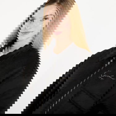 Bomber bunda Karl Kani Karl Kani Signature Faux Suede OS Bomber Jacket Čierna | PD00008855, 1