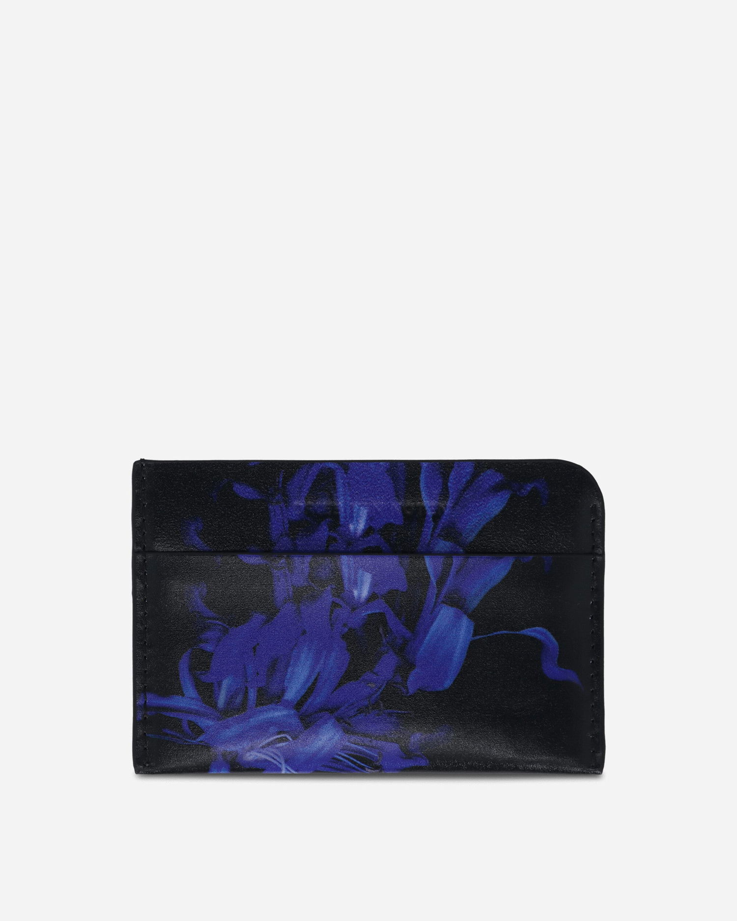 Peňaženka Dries Van Noten Floral Print Leather Cardholder Čierna | 252-022100-598 504, 1