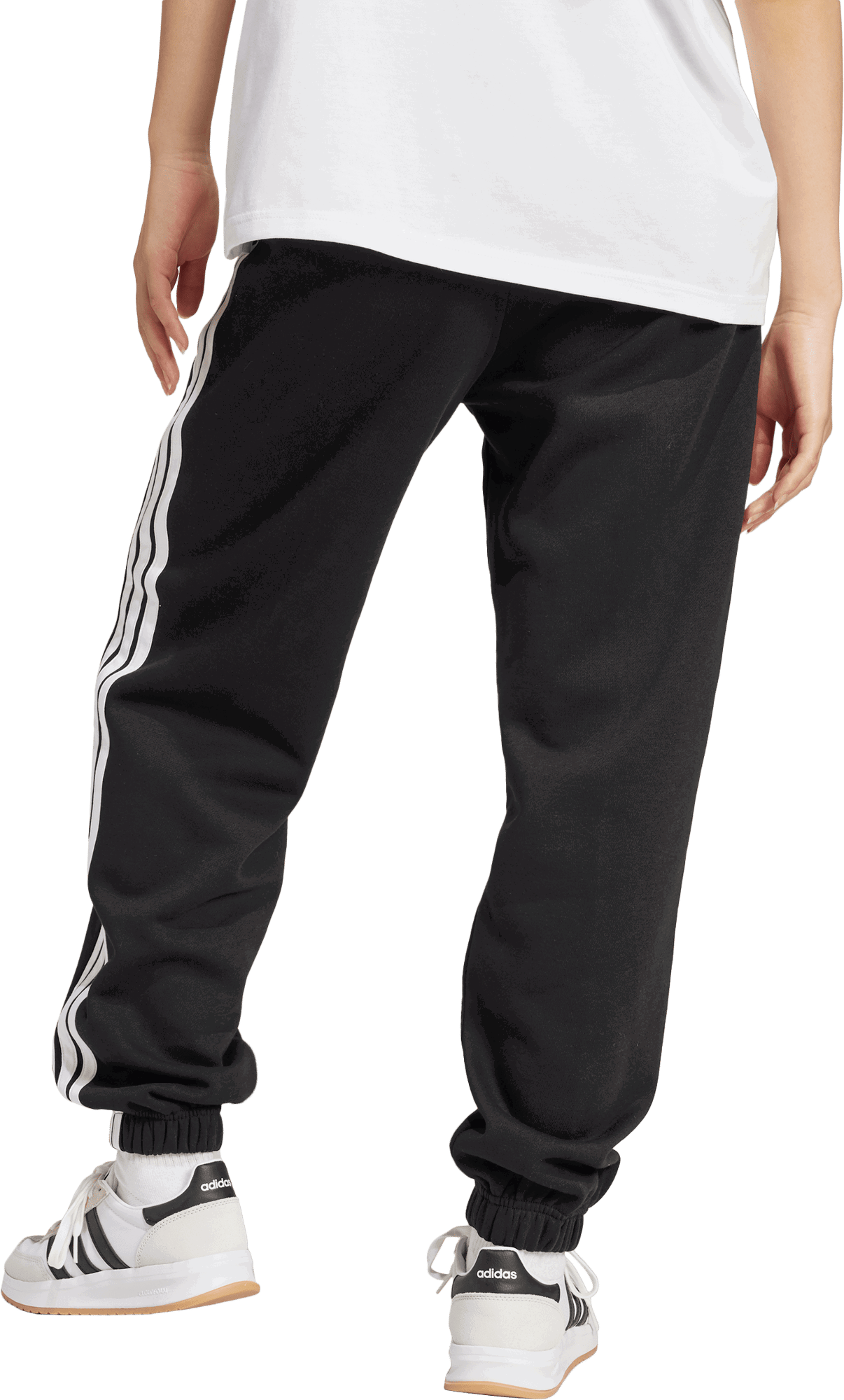 Tepláky adidas Originals Essentials 3 Stripes Joggers Čierna | je1276, 1