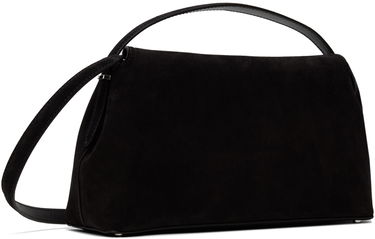 Kabelka TOTEME TOTEME T-Lock Top Handle Suede Shoulder Bag Čierna | 234-WAL961-LE0004, 2