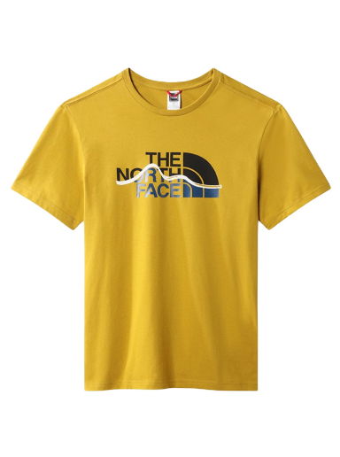 Tričko The North Face Mountain Line T-shirt Žltá | NF0A7X1N76S