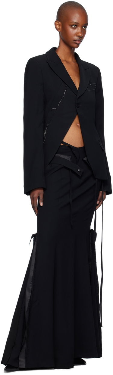 Sukňa Ottolinger Ottolinger Mermaid Suit Maxi Skirt Čierna | 1230401921, 3