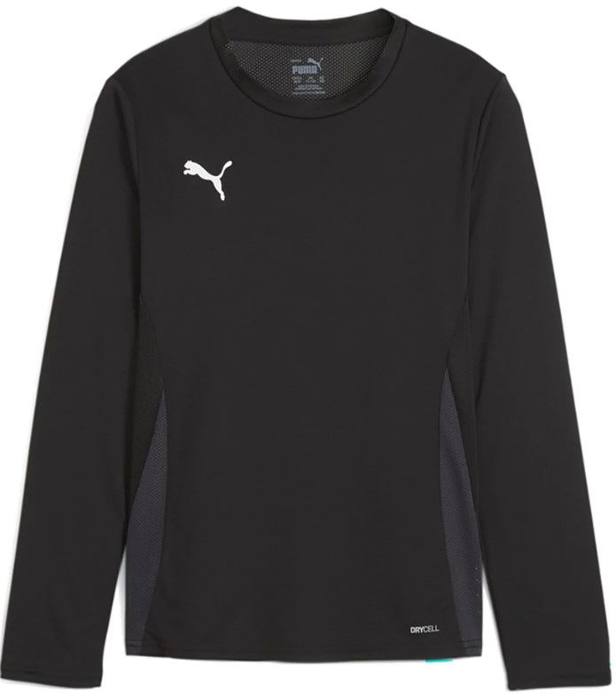 Dres Puma Puma teamGOAL Long Sleeve Jersey Jr Čierna | 705751-03