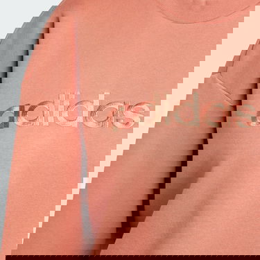 Mikina adidas Performance Boyfriend Crew Sweatshirt Oranžová | HY8732, 2
