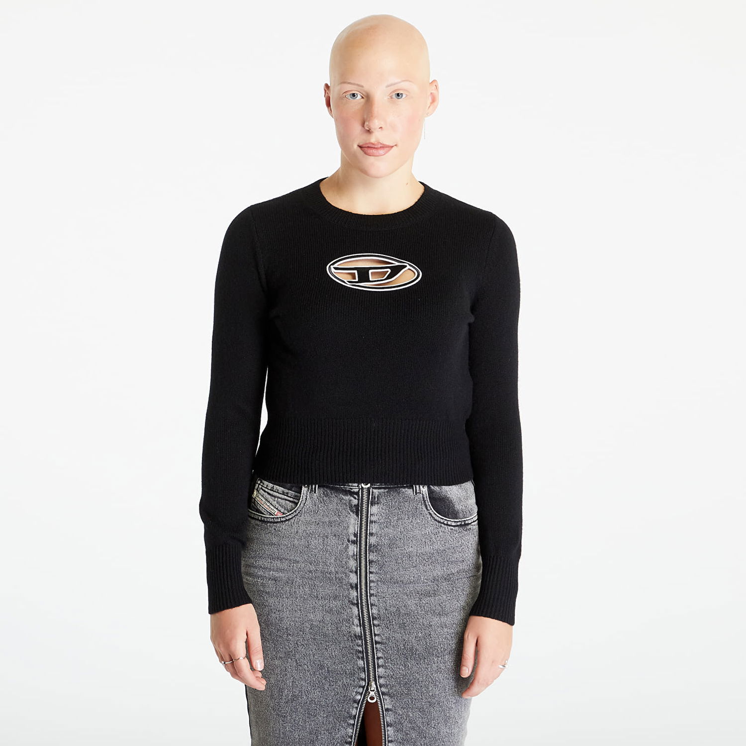 Sveter Diesel M-Areesa Knitwear Black Čierna | A06712_0KCAE Black, 1