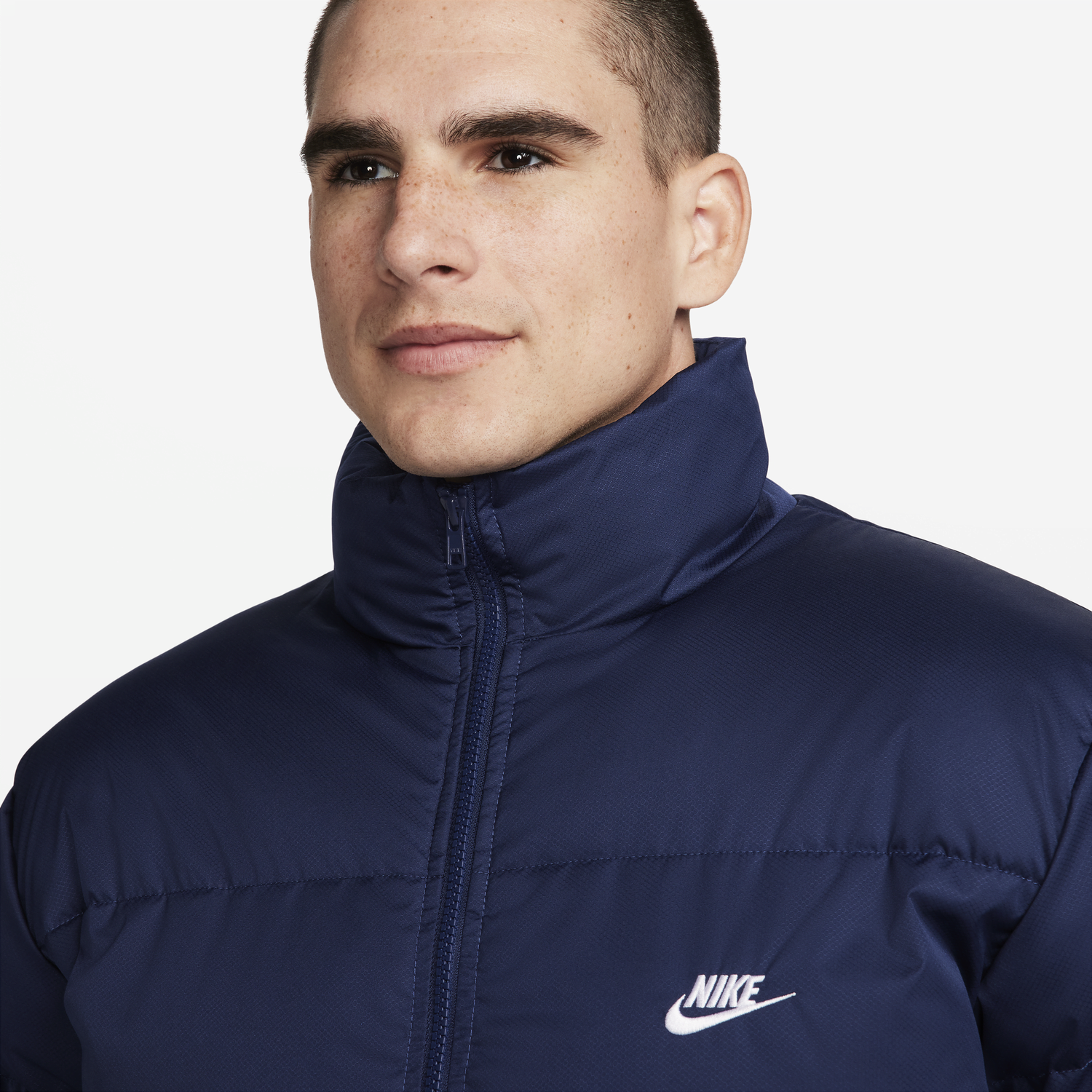 Prešívaná bunda Nike Sportswear Club Navy | FB7368-410, 1