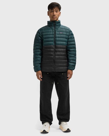 Prešívaná bunda Patagonia Lightweight Packable Down Jacket Zelené | 84675-CABK, 1