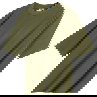 Tričko Umbro Washed High Neck Boxy T-Shirt Zelené | 66637U-NC3, 1