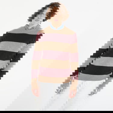 Sveter Tommy Hilfiger Striped Lambswool Crew Neck Sweater Rôznofarebný | MW0MW36535 0BQ, 0