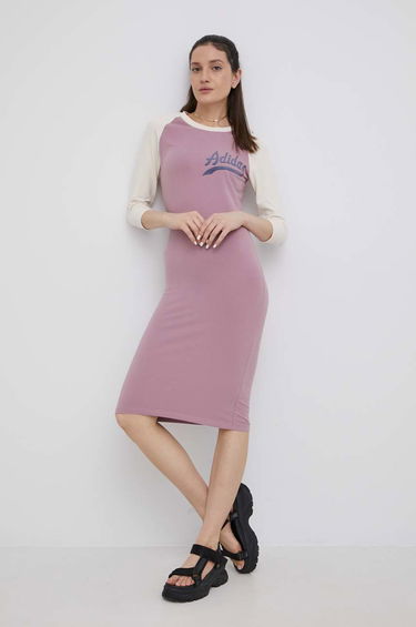 Šaty adidas Performance dresses Fialová | HD9786, 0