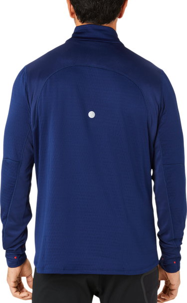Sveter Asics Road Winter 1/2 Zip Mid Layer Top Modrá | 2011d108-400, 1
