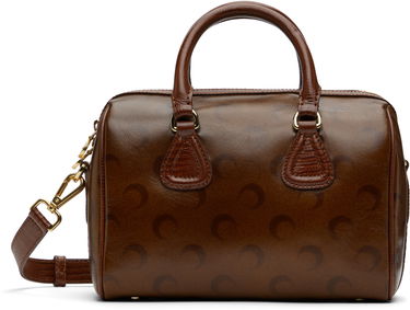 Kabelka Marine Serre Marine Serre Moon Airbrushed Leather Strike Bag Hnedá | WBA019A CLEA0053, 0