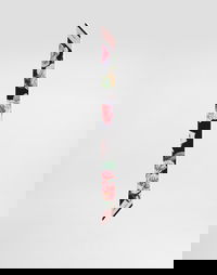 Dolce & Gabbana Peony and Rose Print Twill Headscarf