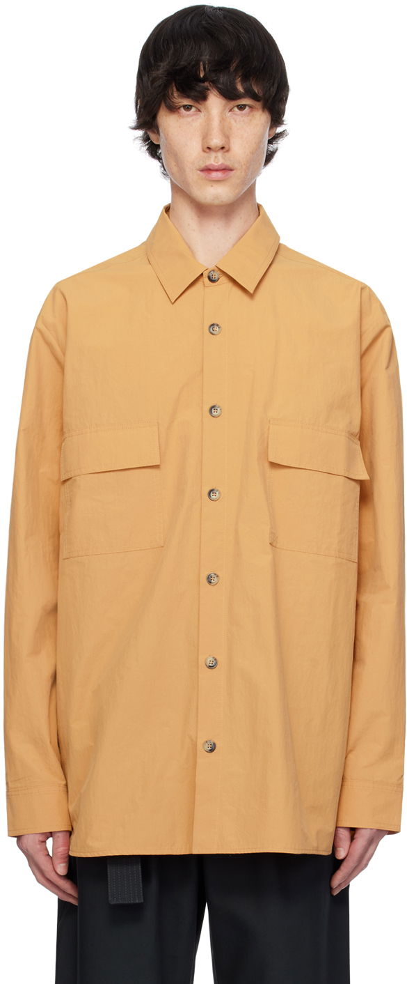 Košeľa Nanushka Jari Shirt Oranžová | NM24RSSH00774, 0