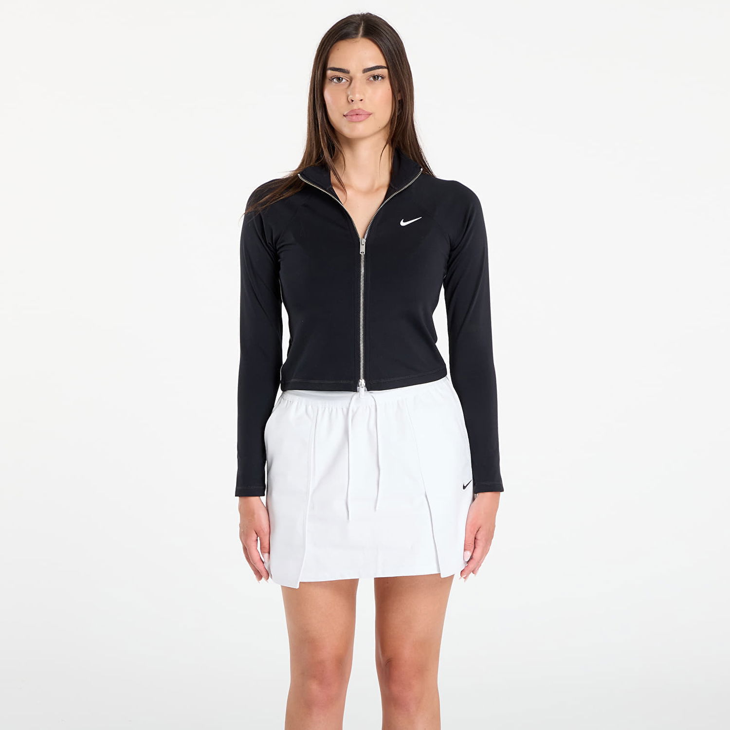 Bunda Nike Sportswear Crop Top Jacket Čierna | IH4058-010, 0