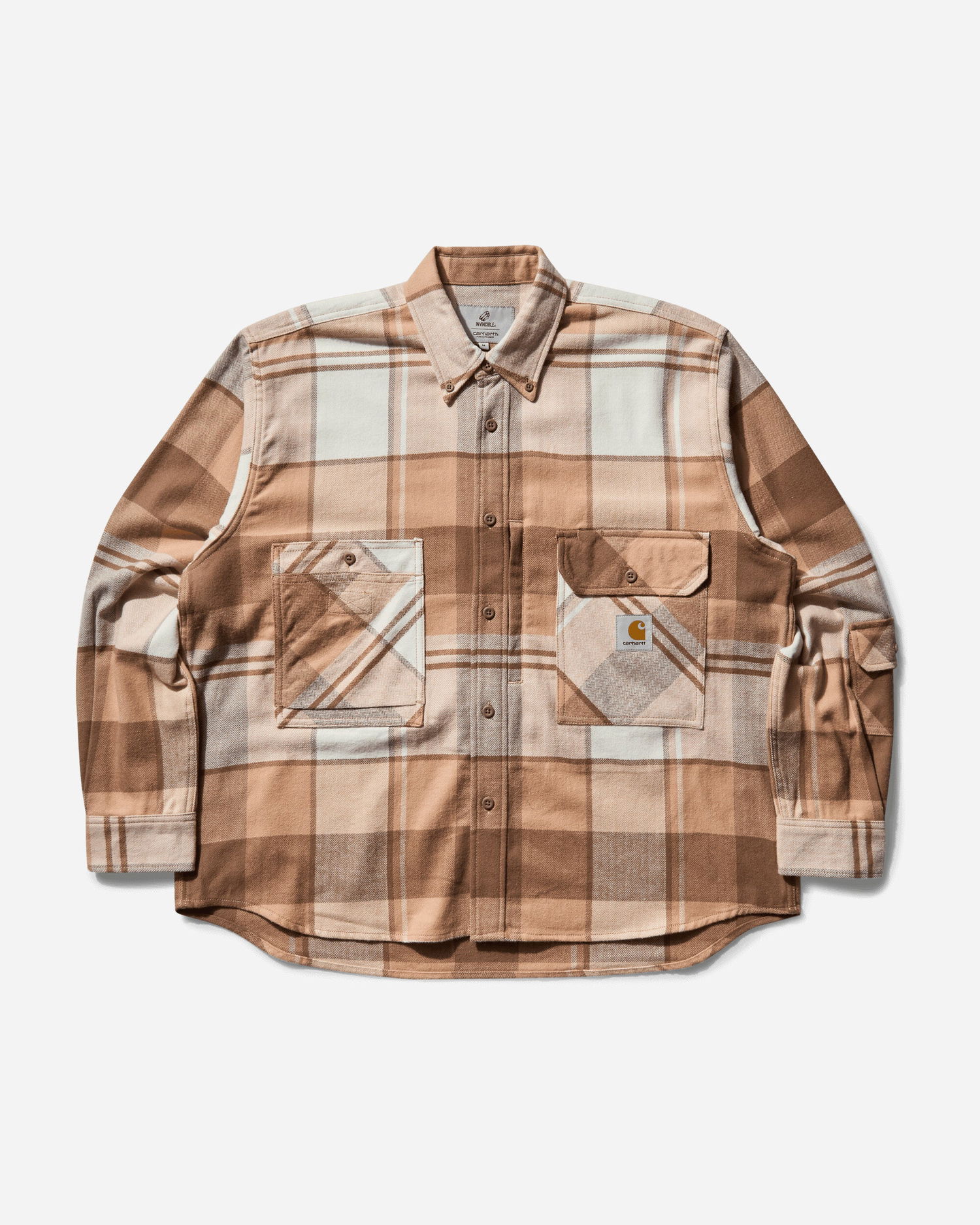 Košeľa Carhartt WIP INVINCIBLE Max Work Shirt Hnedá | A242060 2Z3XX, 0