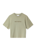 Distorted Text T-Shirt