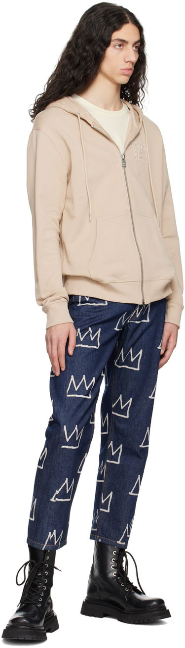 Mikina Études Études Klein Zip Hoodie Béžová | E23MM260A01504, 3
