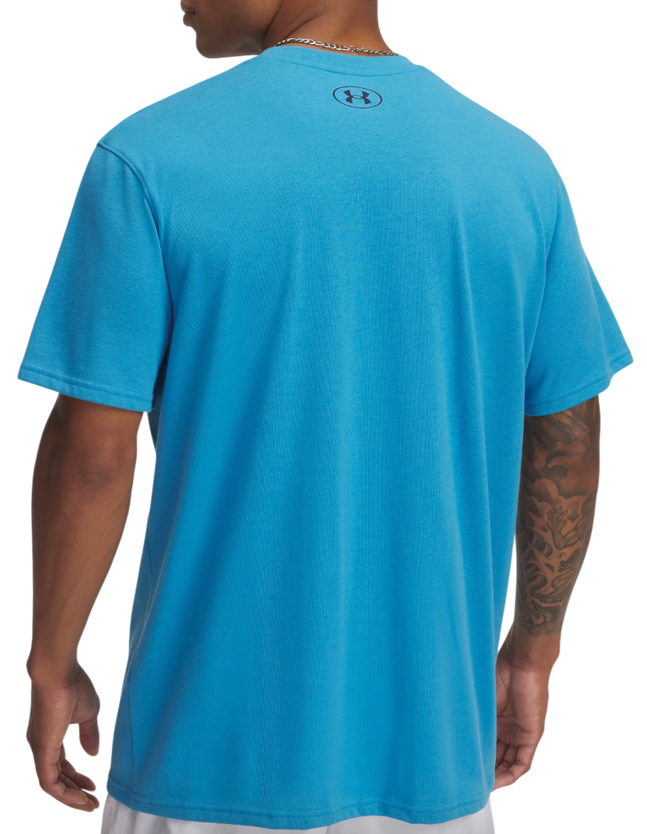 Tričko Under Armour Under Armour Holiday HW Short Sleeve T-Shirt Modrá | 6000575-452, 1