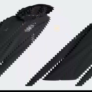 Mikina adidas Performance Los Angeles FC Designed for Gameday Anthem Čierna | IQ0720, 4
