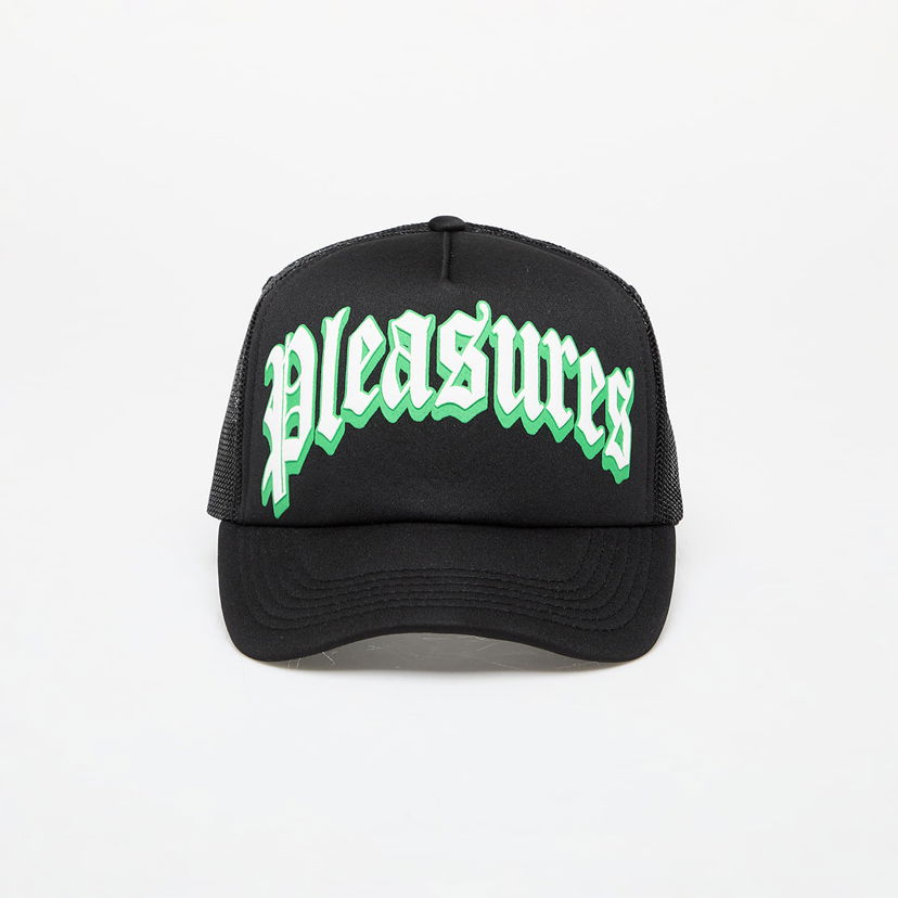 Šiltovka Pleasures Twitch Trucker Cap Čierna | P24SP064 BLACK