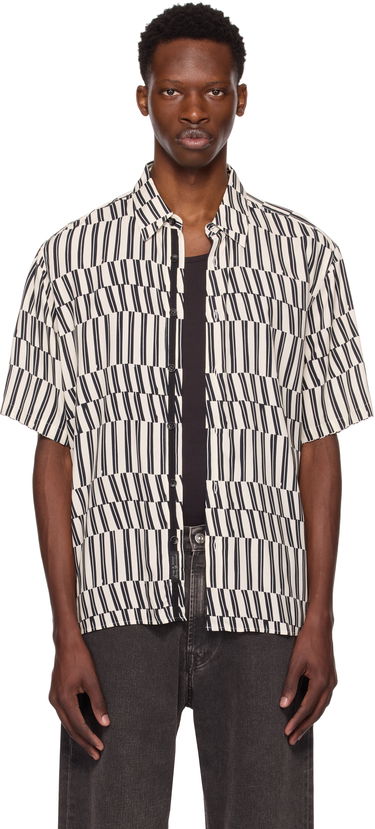 Košeľa rag & bone Rag & Bone Dalton Printed Short Sleeve Shirt Rôznofarebný | MBW25PA026LVML, 0