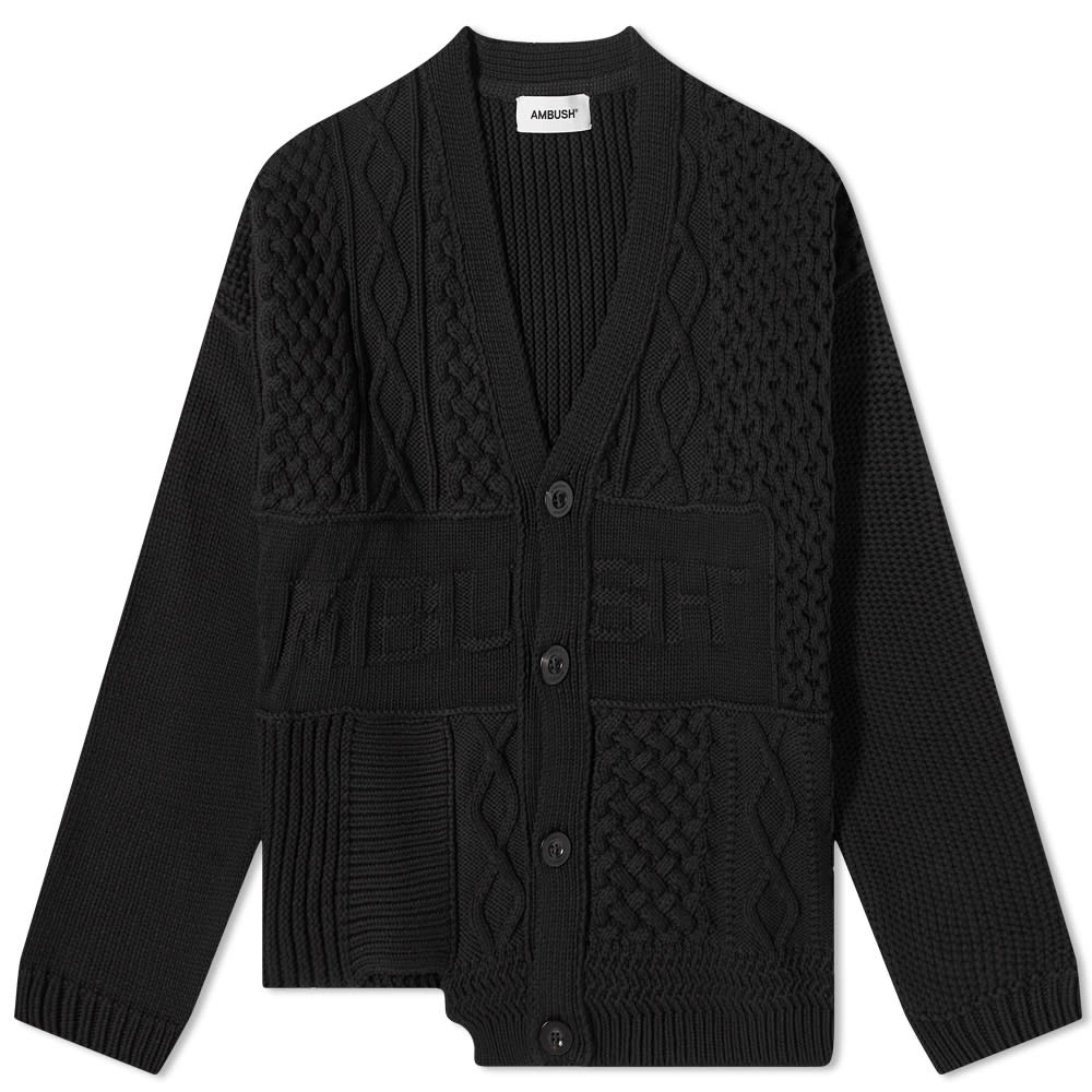 Sveter Ambush Patchwork Cardigan Čierna | BMHF008S22KNI0011000, 0