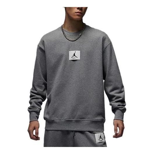 Sveter Jordan Essentials Logo Sweatshirt Šedá | FB6935-091