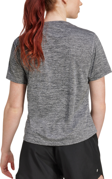 Tričko adidas Originals Own the Run Melange T-Shirt Šedá | jl8722, 1