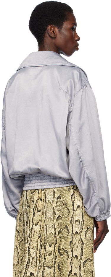 Bomber bunda Dries Van Noten Dries Van Noten Twill Bomber Jacket Šedá | 251-010505-1426, 2