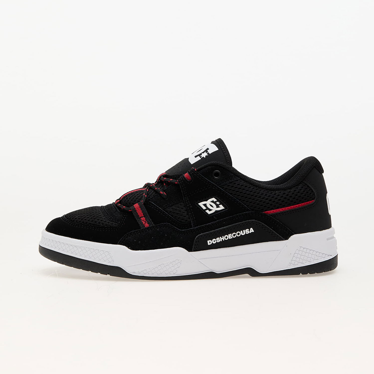 Tenisky a topánky DC Construct Black/ Hot Coral Čierna | ADYS100822-KHO, 0
