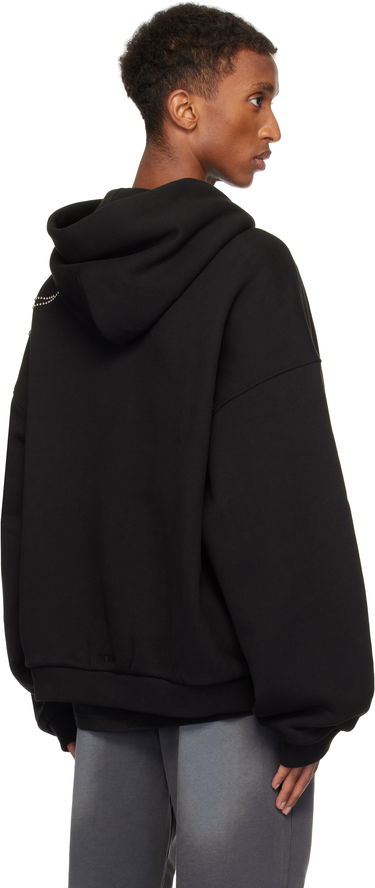 Mikina We11done We11done Meteor Zip Hoodie Čierna | WD-TJ3-24-864-U-BK, 2