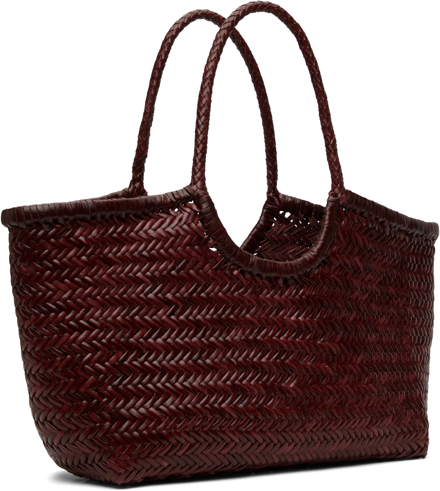Tote bag Dragon Diffusion Dragon Diffusion Nantucket Big Woven Tote Bag Vínová | 8822, 1