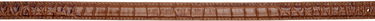 Opasok Anine Bing ANINE BING Nicola Embossed Leather Belt Hnedá | A-12-10975-BWN1, 1