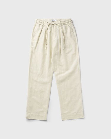 Nohavice Edmmond Studios Marvin Linen Casual Pants Béžová | 125-50-08060, 2