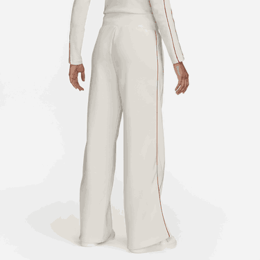Tepláky Nike Sportswear Phoenix Fleece High-Waisted Open-Hem Tracksuit Bottoms Béžová | FV4972-133, 1