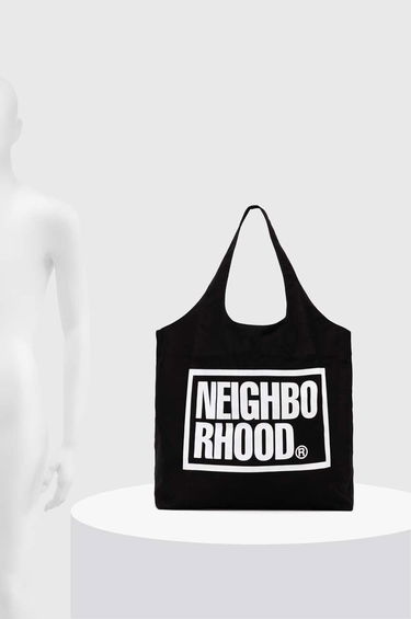 Tote bag Neighborhood NEIGHBORHOOD ID Tote Bag-L Čierna | 241MYNH.CG02, 5