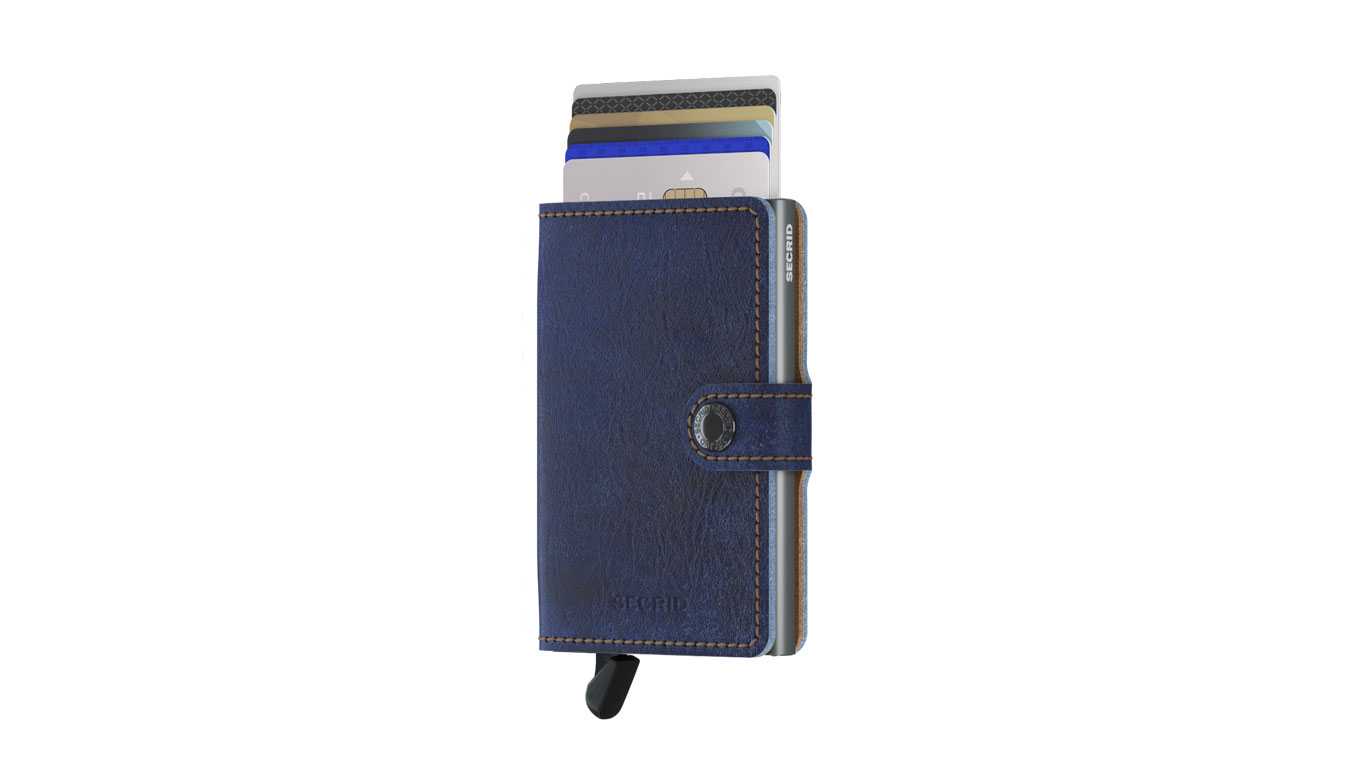 Miniwallet "Indigo 5-Titanium"