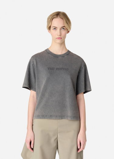 Crop Top AXEL ARIGATO Cropped T-Shirt Šedá | A2987003, 2