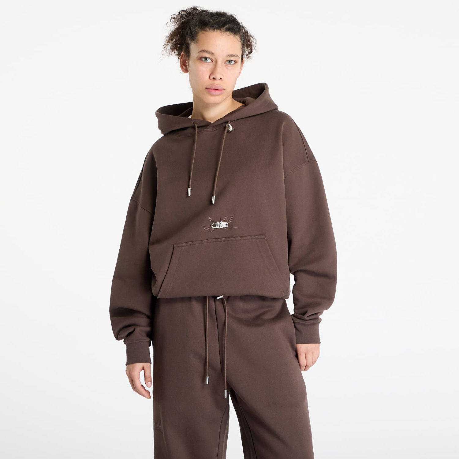 Mikina Footshop Everyday Hoodie Hnedá | FTSHP_433, 1