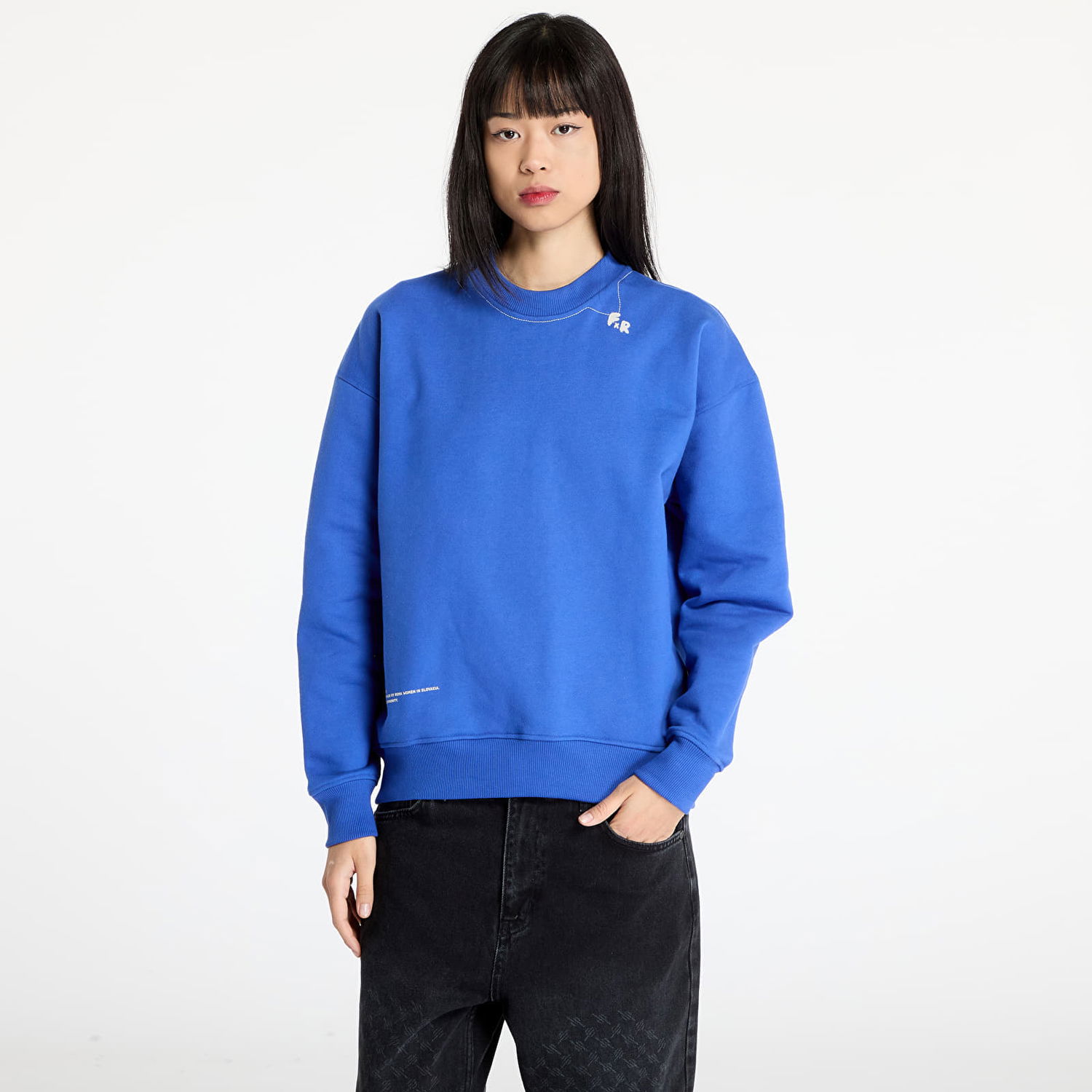 Sveter Footshop FTSHP RFTW Crewneck Sweatshirt Modrá | FTSHP_339, 1