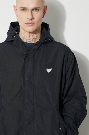 Parka Human Made Hooded Jacket Čierna | HM26JK001, 4
